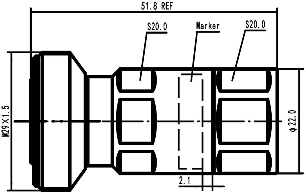 716F-LCF12-C03 Outline drawing