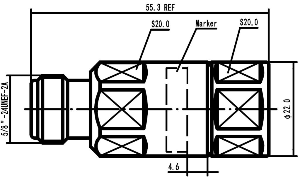 NF-LCF12-C03 Outline drawing