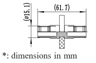 Coupling Element Outline Drawing